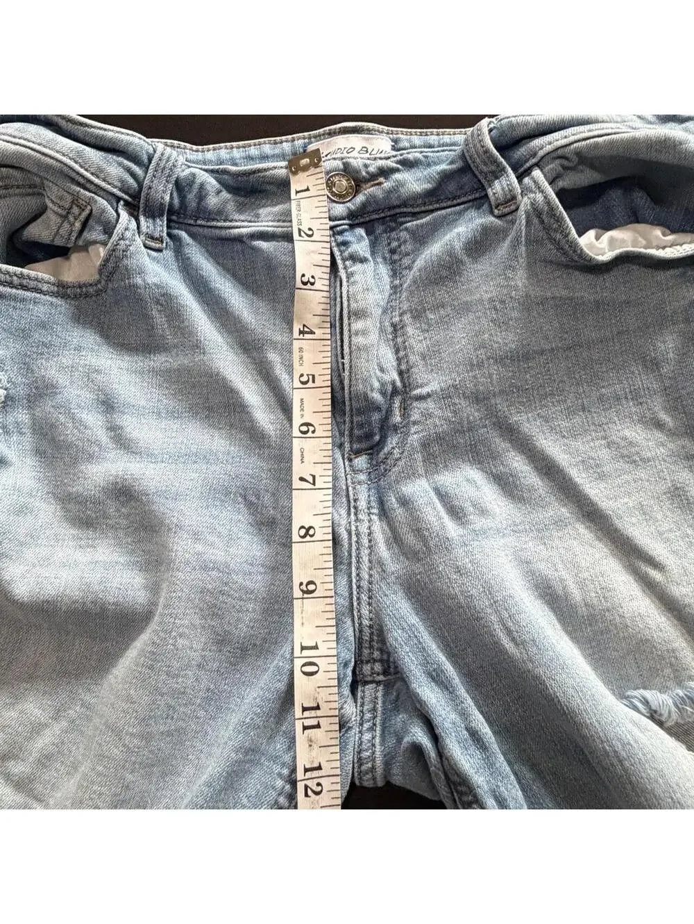 Studio Blue Distressed Boyfriend Jeans Size 32